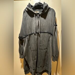 We The Free Gray Hoodie Sweatshirt